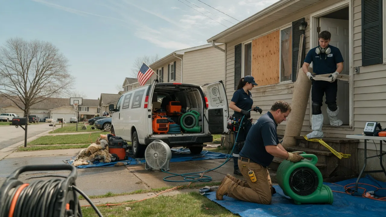 Water Damage Restoration in North Adams, MI near me